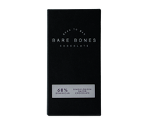 Bare Bones Dominican 68% Salted Chocolate.