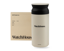 1829 Espresso. x WatchHouse Kinto Travel Tumbler Set.