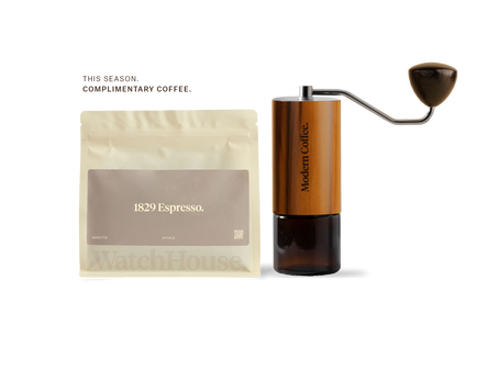 WatchHouse Comandante C40 MK4 grinder.