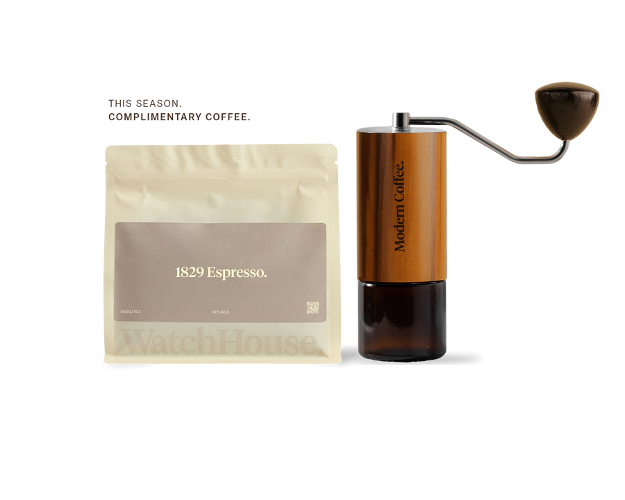 WatchHouse Comandante C40 MK4 grinder.