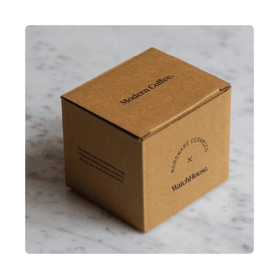 WatchHouse x Monoware Mug.