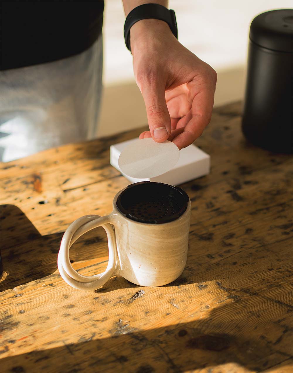 Aeropress x Sibarist Disc 63 Papers.