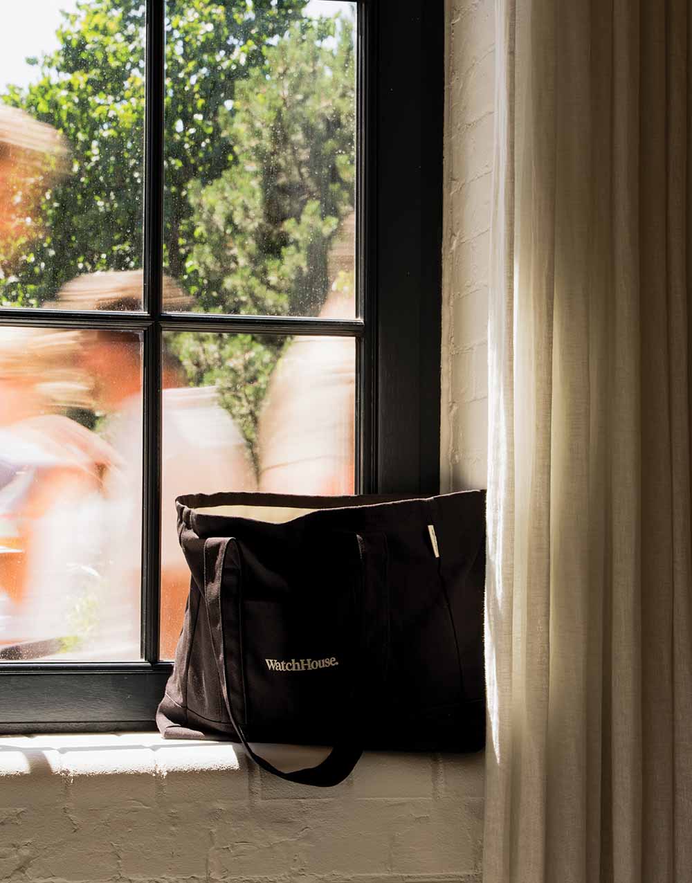 WatchHouse signature tote.